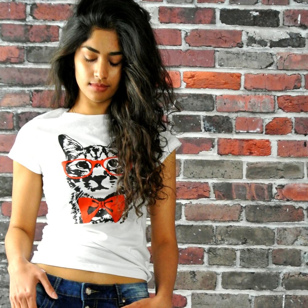 Purr-fect Score Tee S M L 2 colurs